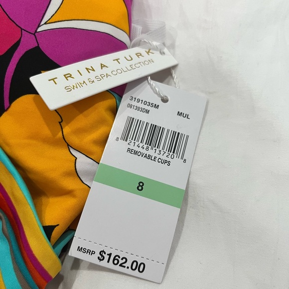 NWT- Trina Turk Gemini one piece - Picture 6 of 8